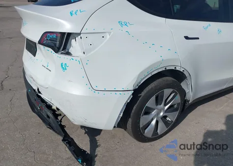 2023 Tesla Model Y Awd/Long Range Dual Motor All-Wheel Drive from USA, damaged, VIN 7SAYGDEE3PA080819